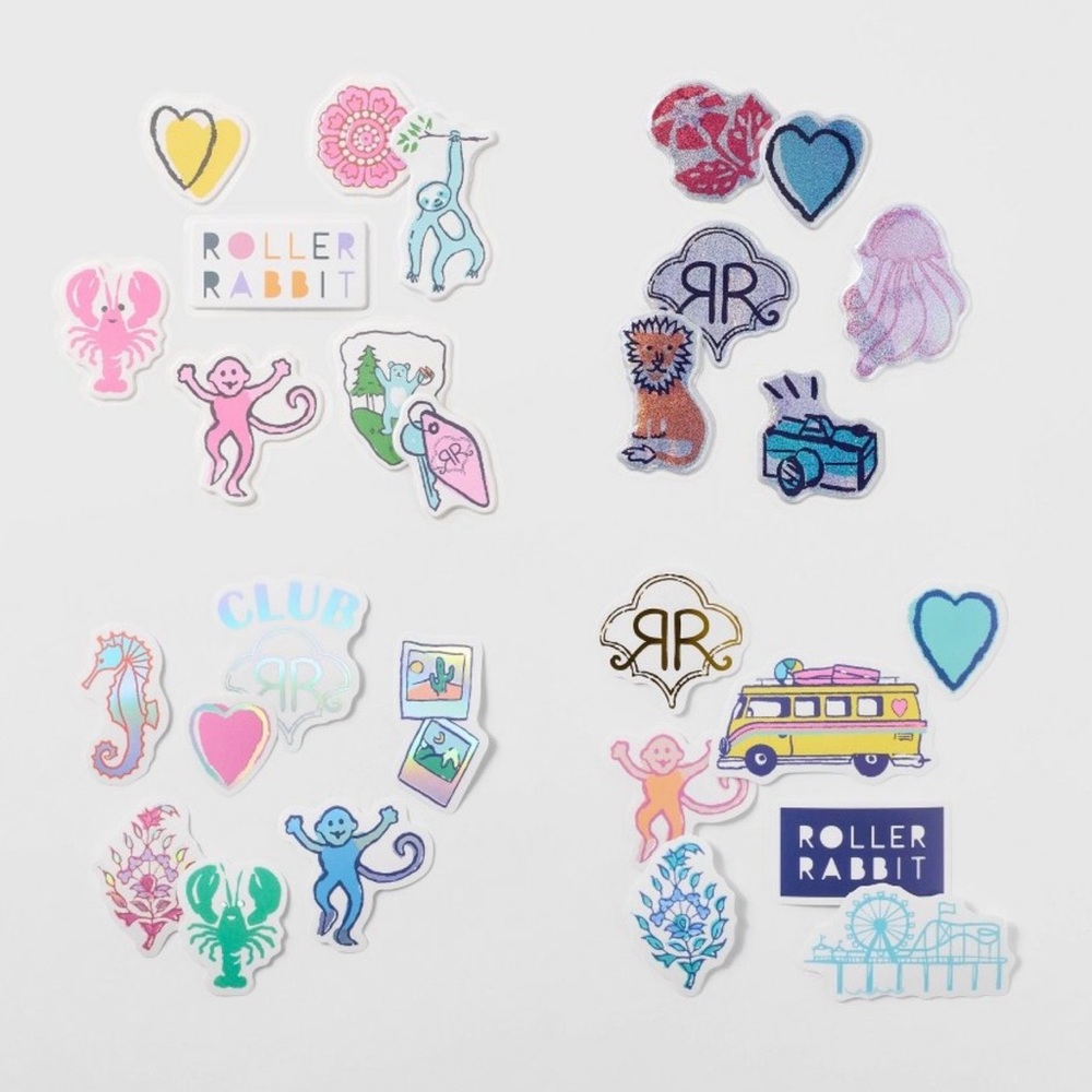 Roller Rabbit Kids Sticker Set - 28 ct - Picture 2 of 3